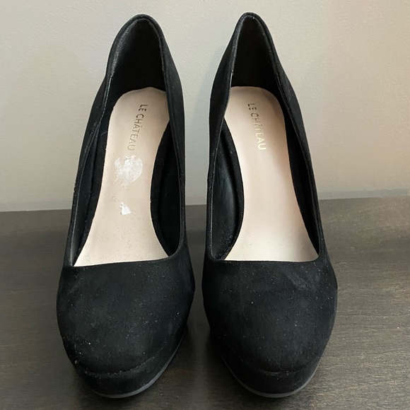 Brand new Le Chateau black pumps size 8 - Picture 2 of 7